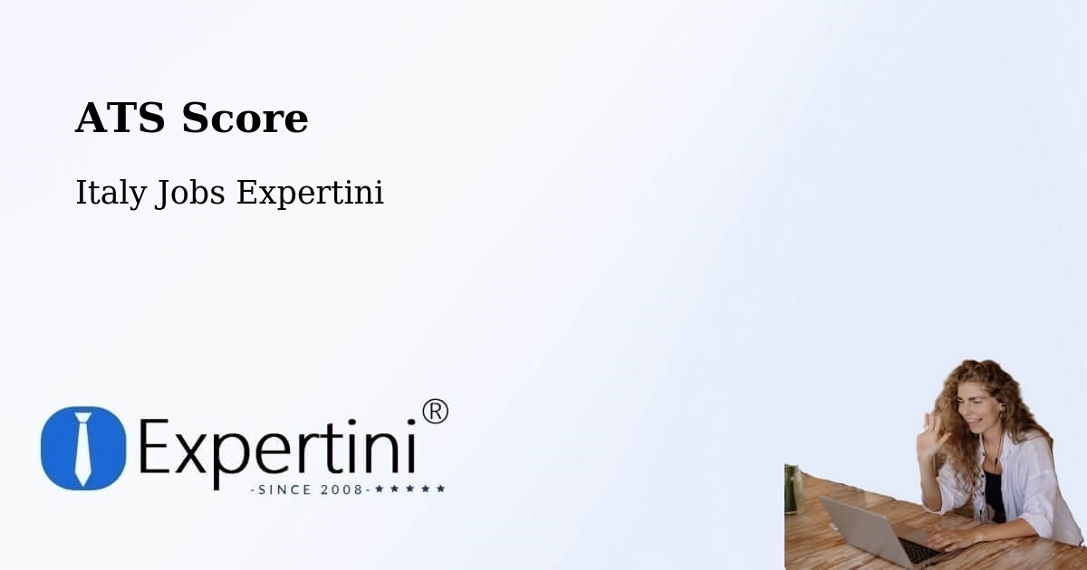 Resume ATS Score & Job Description Match Tool – Riese Pio X - Italy Jobs Expertini