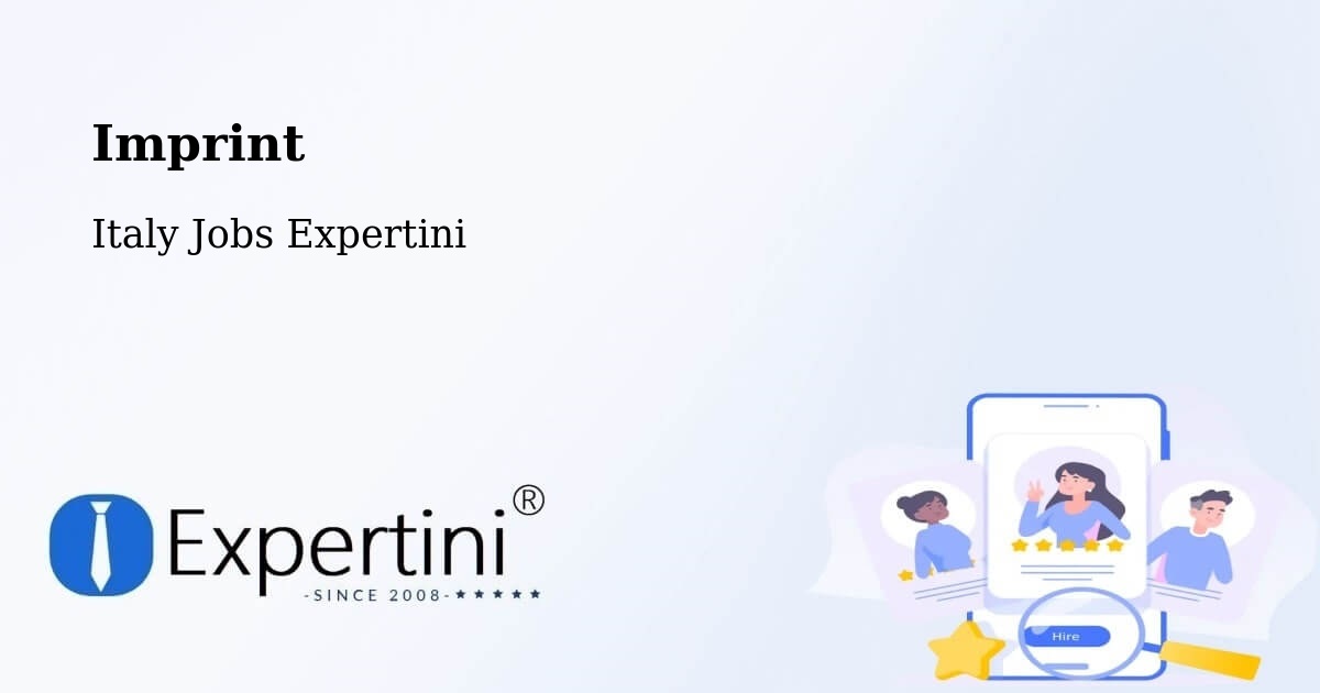 Imprint – Riese Pio X - Italy Jobs Expertini